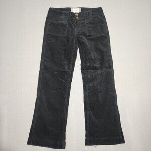 Jacob Connexion  corduroy pants women's junior size 5/6 black colour boot cut